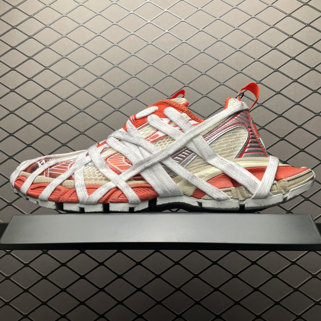 Balenciaga 3XL Extreme Lace Sneaker Orange/Beige(778698W3XLKK7597) - 画像 (2)