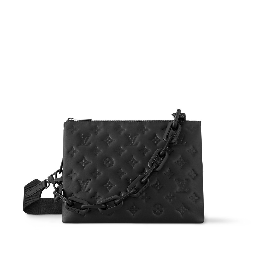【高級感溢れるブラック☆】Louis Vuitton クッサン PM M11370 - 画像 (2)