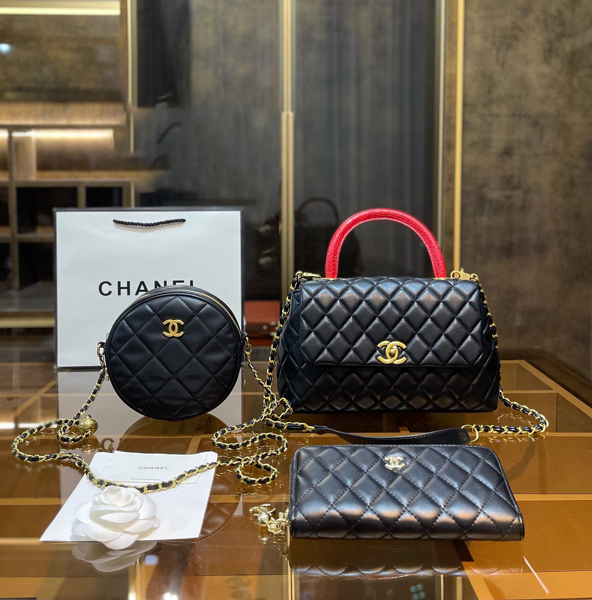大人気 CHANEL シャネル3点セット お得 - 画像 (5)