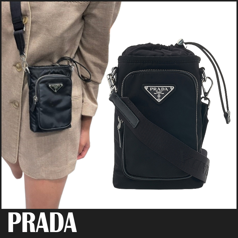 PRADA Re-Nylon スマホケース ショルダーバッグ☆