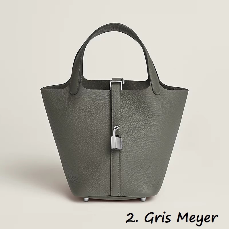 HERMES エルメス ピコタン PM ブラック トリヨン - 画像 (13)