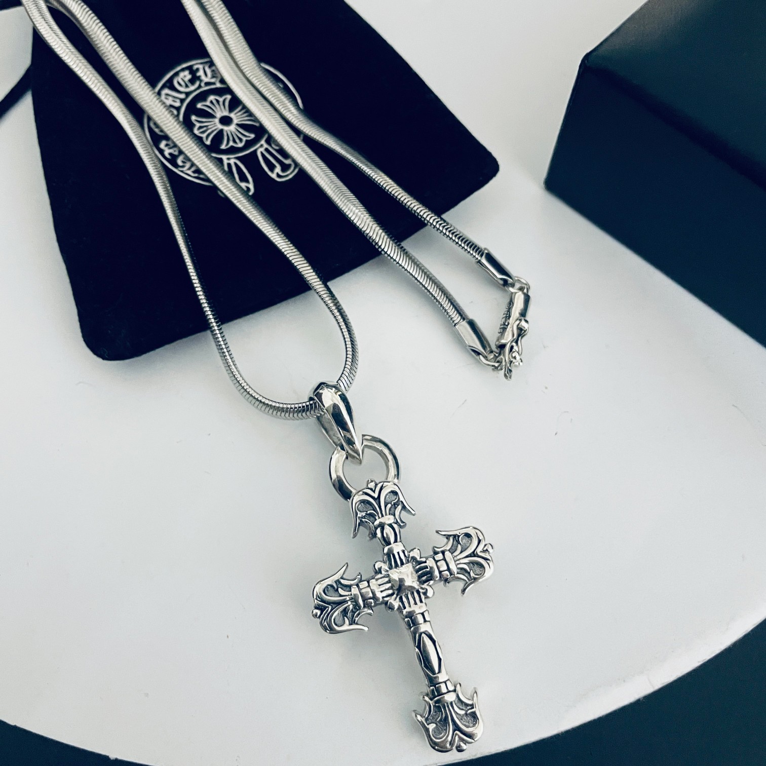 【CHROME HEARTS】クロムハーツ、新しいネックレス万能シンプルファッションオーナメント - 画像 (7)