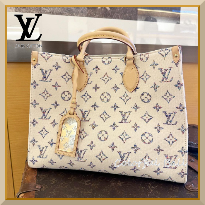 【エレガント】Louis Vuitton オンザゴー MM トートバッグ M24708 - 画像 (4)