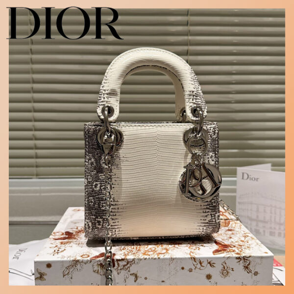 【Dior】ディオール ヒマラヤクロコ スモールLady Diorバッグ 直営店買付
