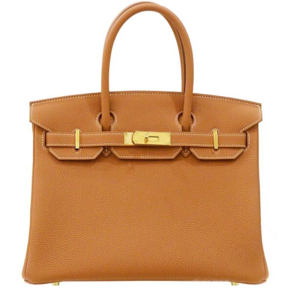 【HERMES】エルメス バーキン 30cm トゴ ゴールド金具