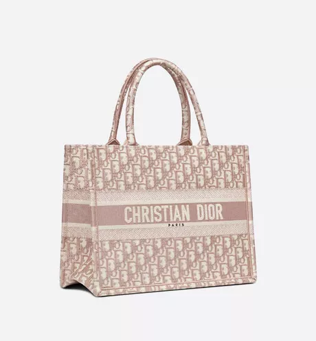 激安卸値で販売!【DIOR】【新作★即納!】 DIOR BOOK TOTE トートバッグ ピンク 関税込【バッグ】 - 画像 (4)