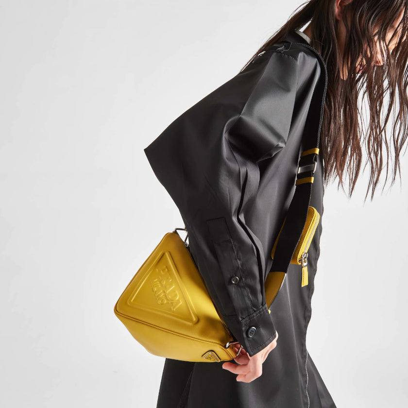 累積売上第1位☆新作☆ プラダ PRADA トライアングル レザーショルダーバッグ - 画像 (12)