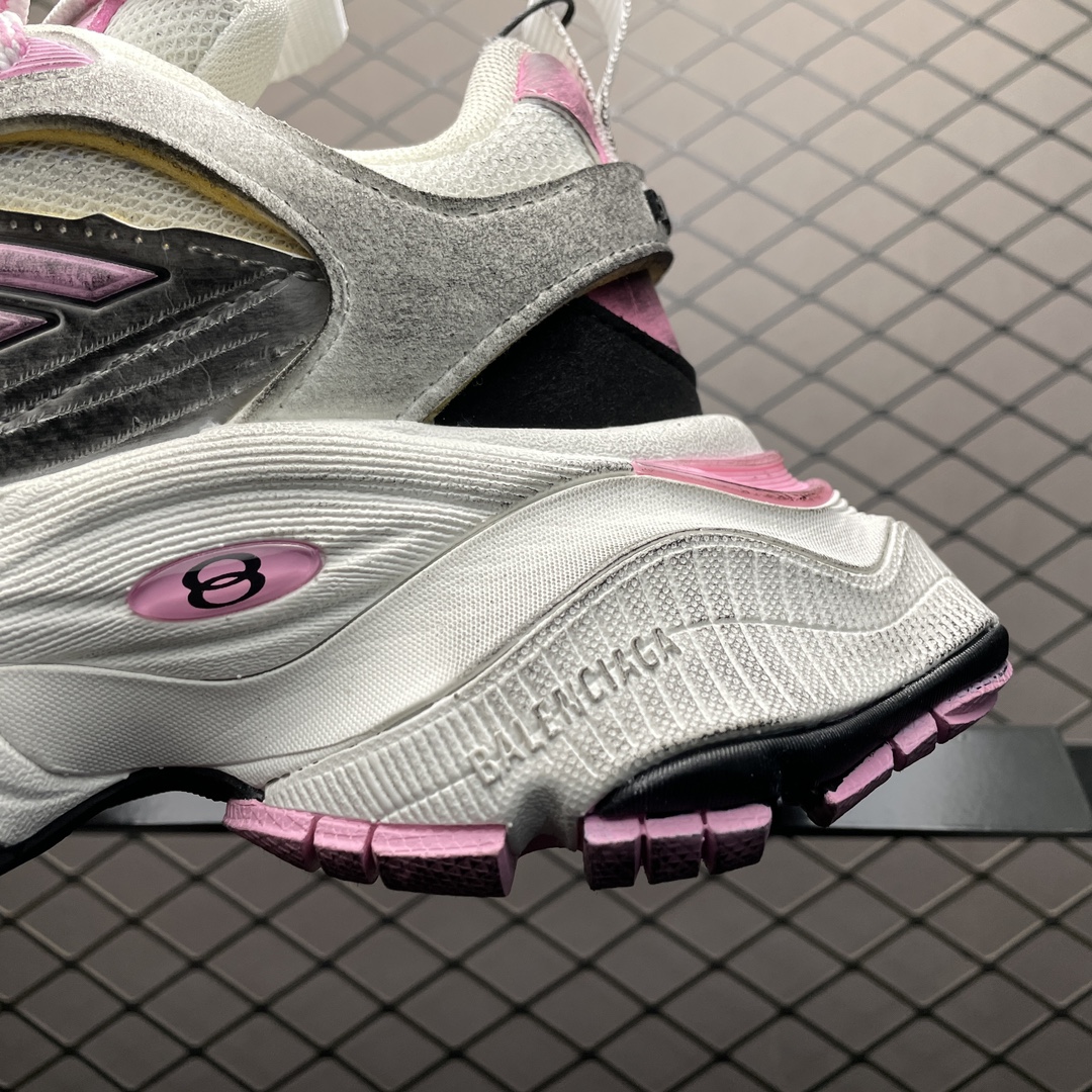 Balenciaga WMNS Cargo Sneaker Grey/White/Pink(785756W2MV11950) - 画像 (5)