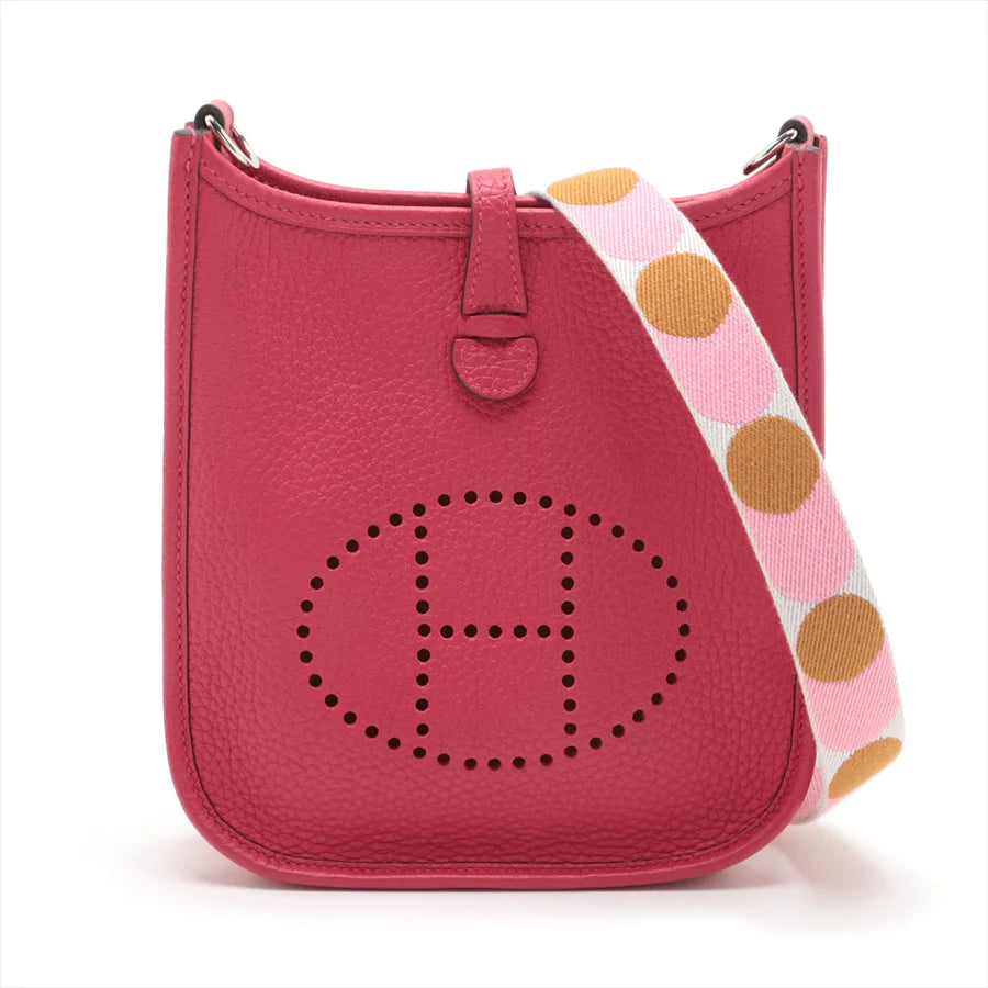 エルメス エブリンTPM アマゾン トリヨンクレマンス フランボワーズ シルバー金具 - 画像 (8)