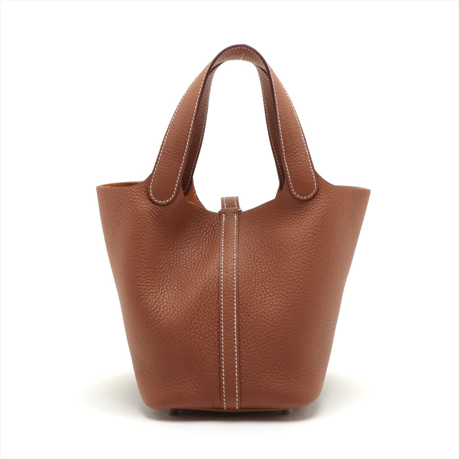 エルメス ピコタンロックPM トリヨンクレマンス ゴールド シルバー金具 - 画像 (2)