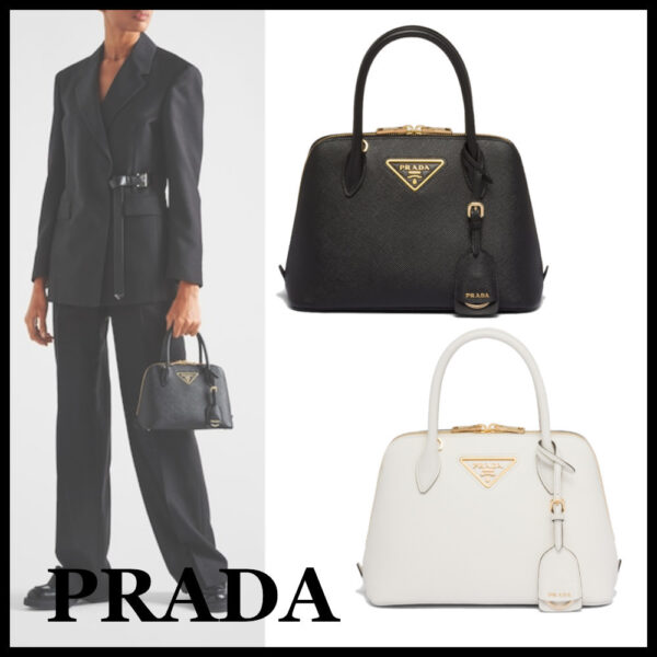 ★PRADA直営店★プロムナード サフィアーノ レザーバッグ