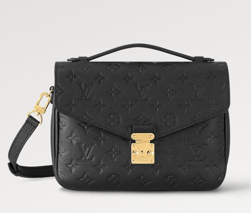 Louis Vuitton バッグ《Metis》ブラック レザー モノグラム 直営 M41487 - 画像 (2)