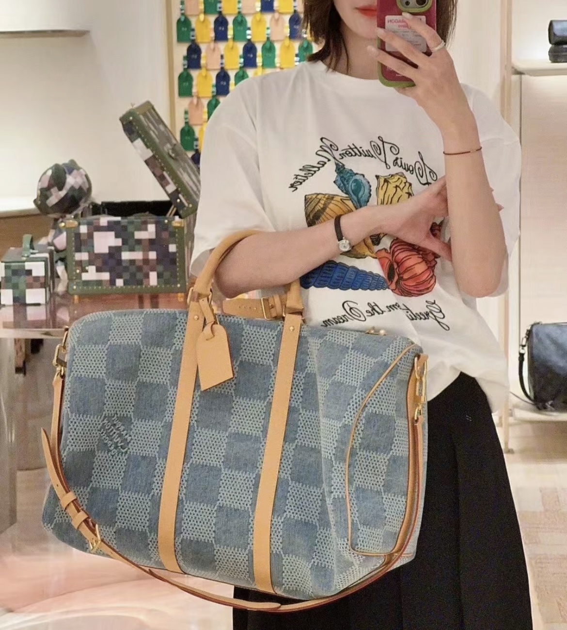 【旅の相棒に♪】Louis Vuitton★ボストンバッグ N40739 - 画像 (10)
