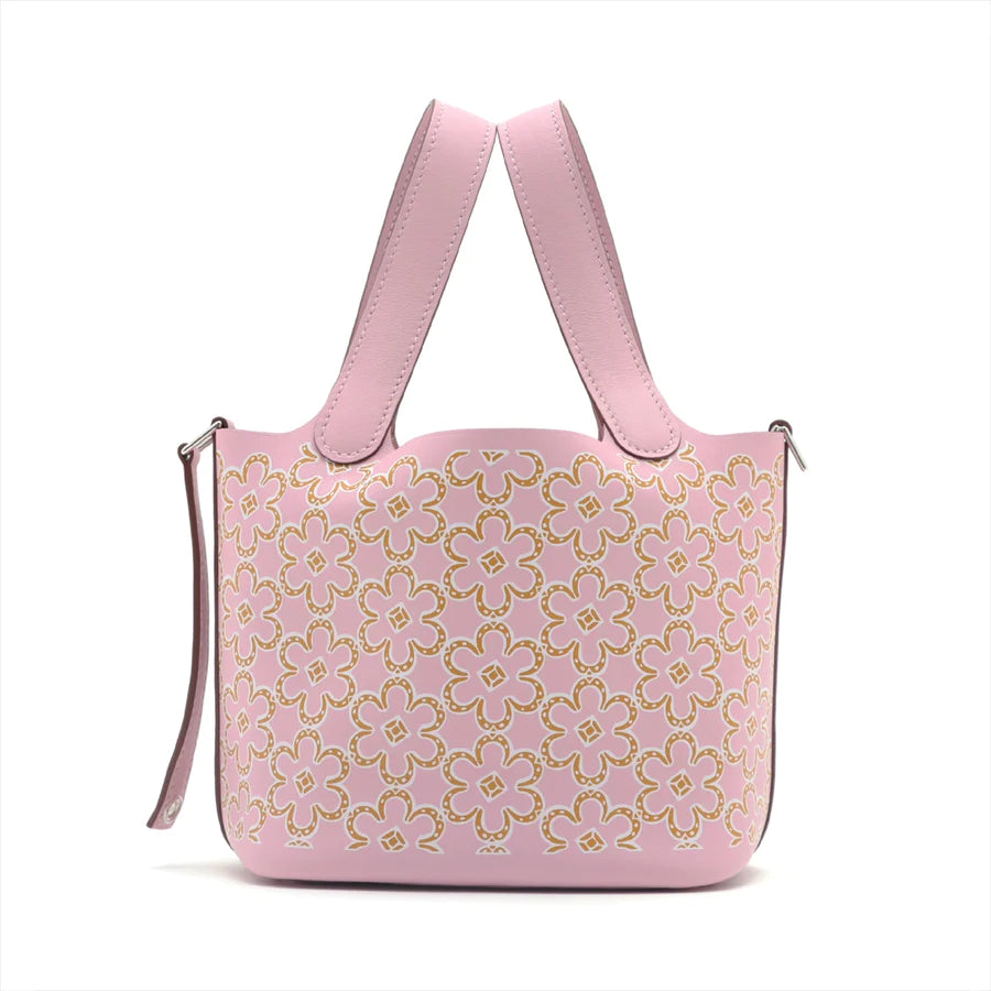 エルメス ピコタンロック ミクロ ラッキーデイジー スイフト モーヴシルベストル シルバー金具 - 画像 (2)