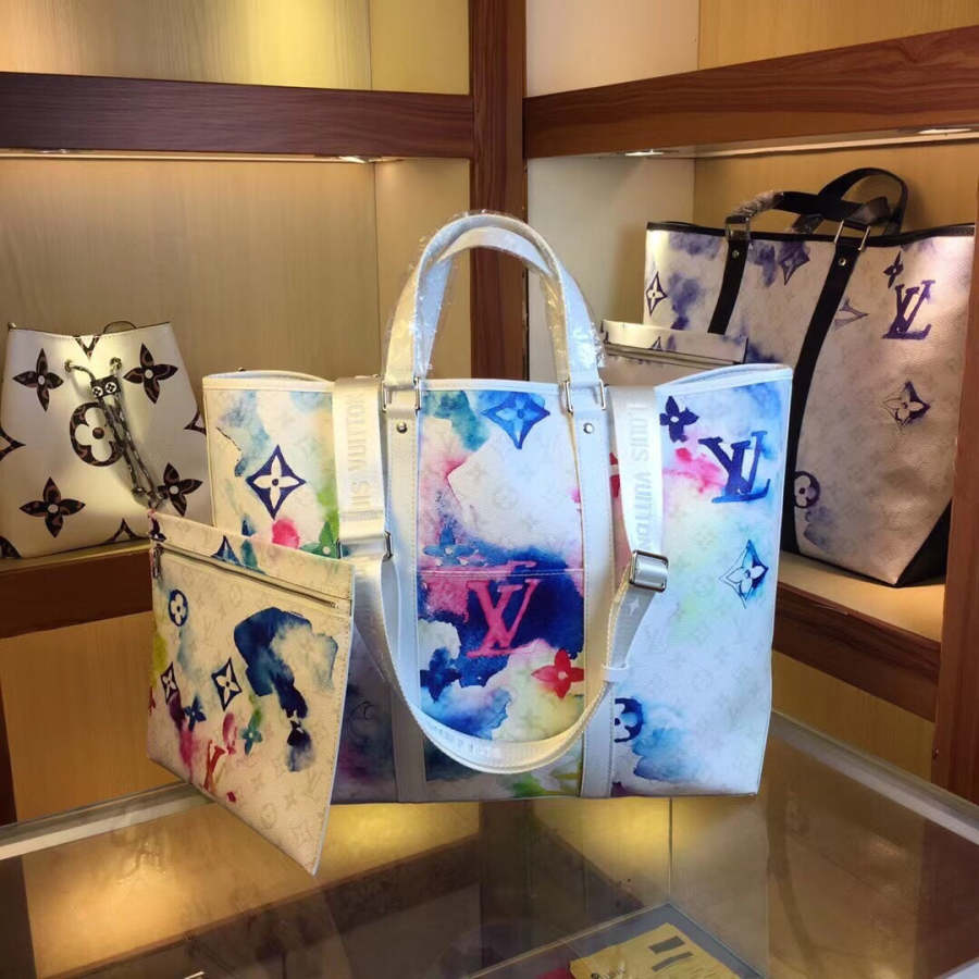 LVルイヴィトンNEWTOTEラージハンドバッグ - 画像 (15)