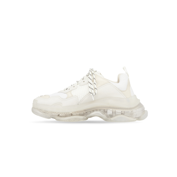 Balenciaga Triple S Clear Sole White(541624W2FB19000)