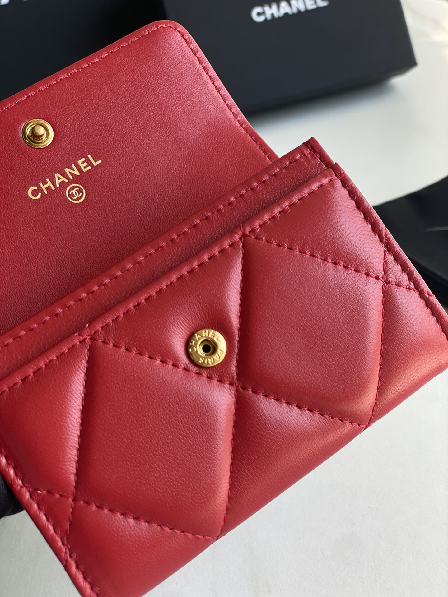 CHANEL 19 FLAP CARD HOLDER AP1790 - 画像 (14)