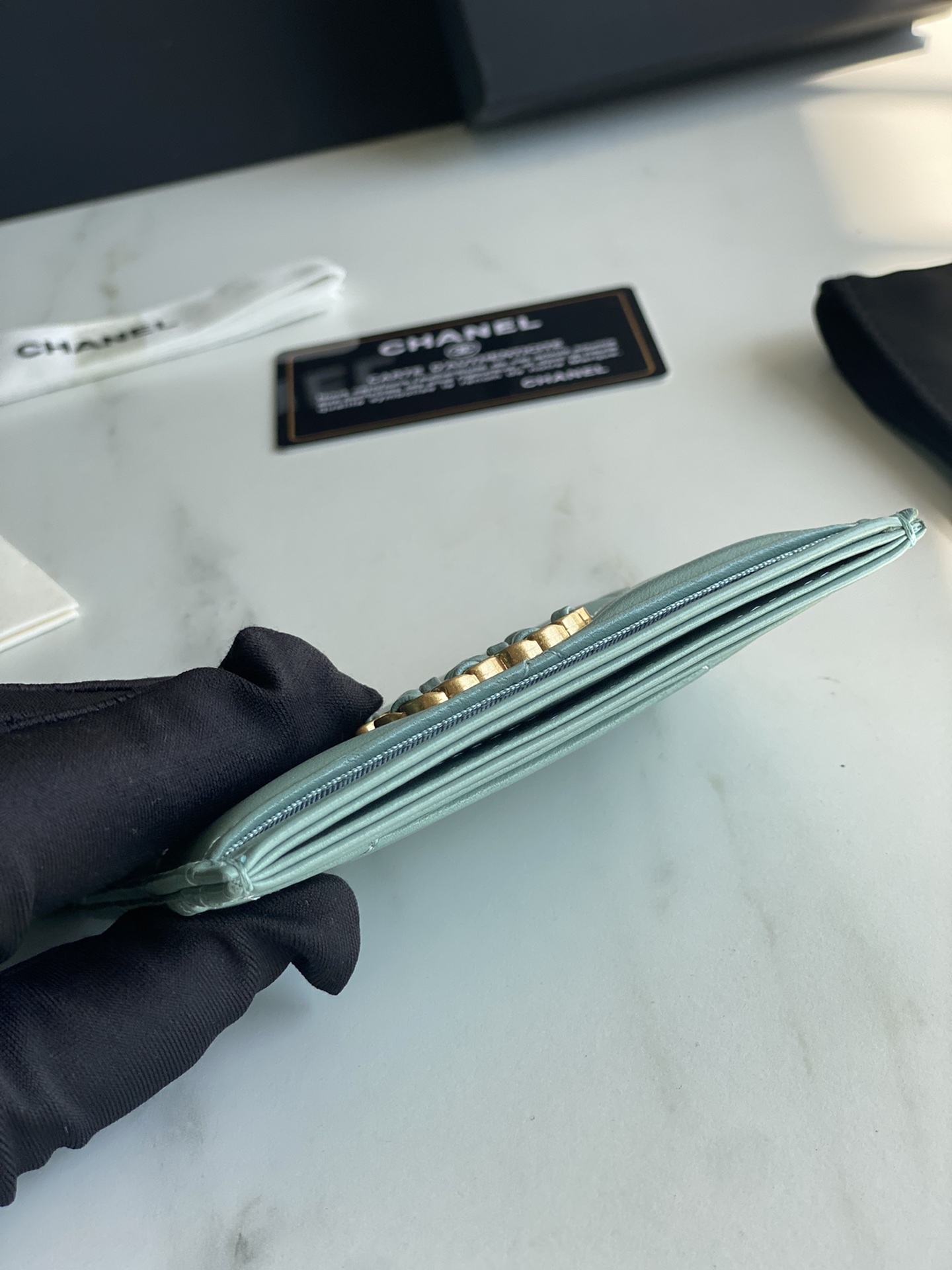 CHANEL 19 CARD HOLDER AP1167 - 画像 (9)