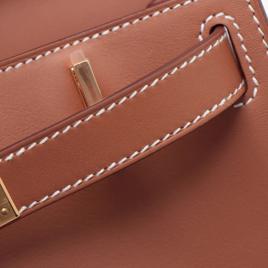 エルメス ジプシエールミニ エバーカラー ゴールド ゴールド金具 - 画像 (8)