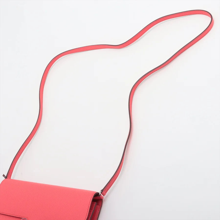 エルメス コンスタンスロング トゥーゴー ヴォーエプソン ブーゲンビリア シルバー金具 - 画像 (4)