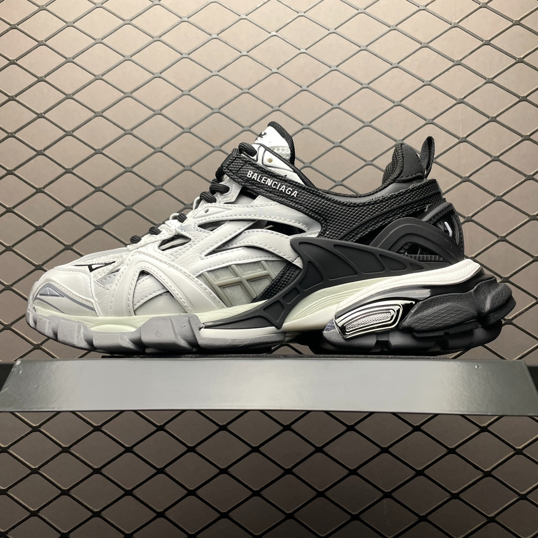 Balenciaga Track.2 Trainer Black White(568614W2GN31090) - 画像 (2)