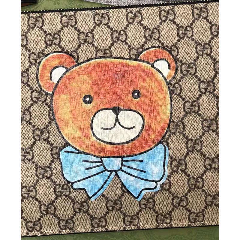 GUCCI(グッチ) × KAI テディベア クラッチバッグ - 画像 (4)