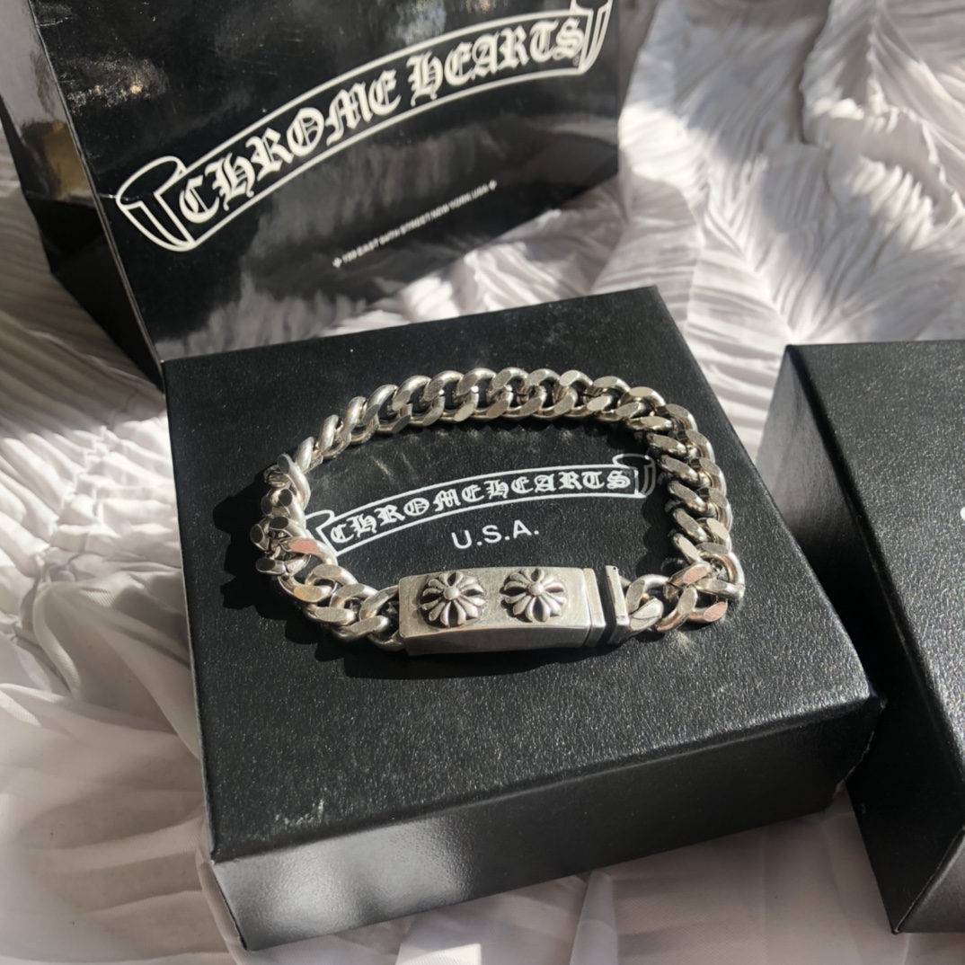 Chrome Hearts(クロムハーツ)フラワーブレスレット - 画像 (7)