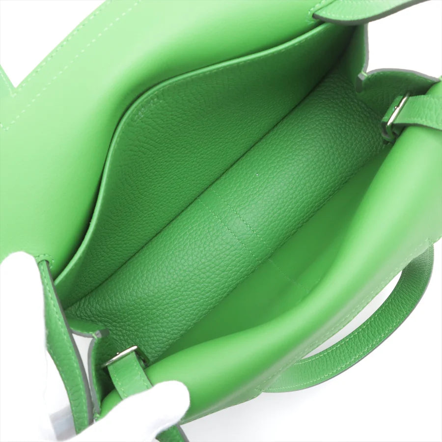 エルメス アルザン25 トリヨンクレマンス ヴェールユッカ シルバー金具 - 画像 (7)