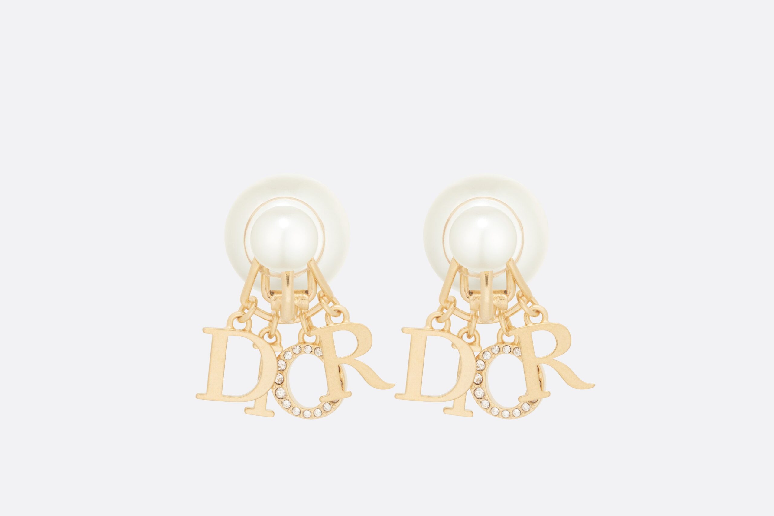 【直営店】DIOR TRIBALES ピアス メタル・レジンパール・クリスタル - 画像 (11)
