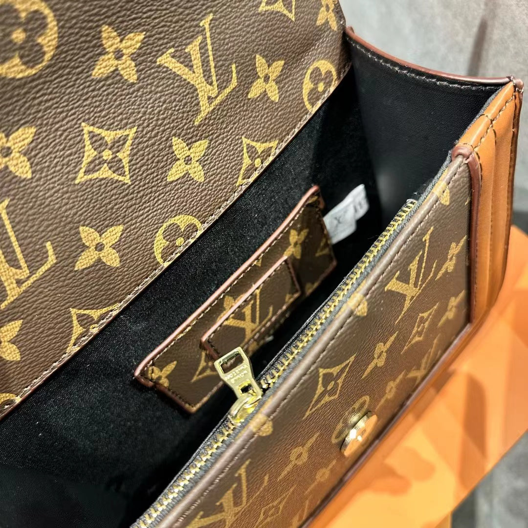 L&v メッセンジャーバッグ 社交界スタイル ぜいたく - 画像 (2)