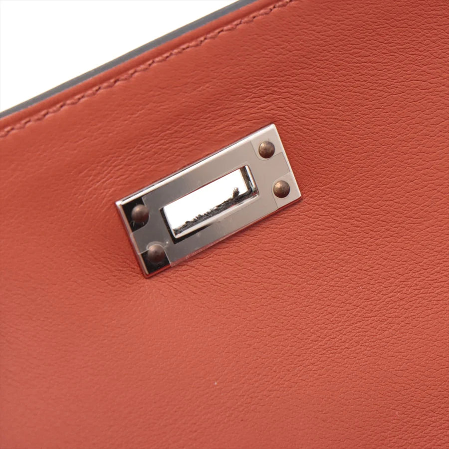 エルメス ケリーヴェルソ25 トワルアッシュ×ヴォースイフト キュイーブル - 画像 (8)