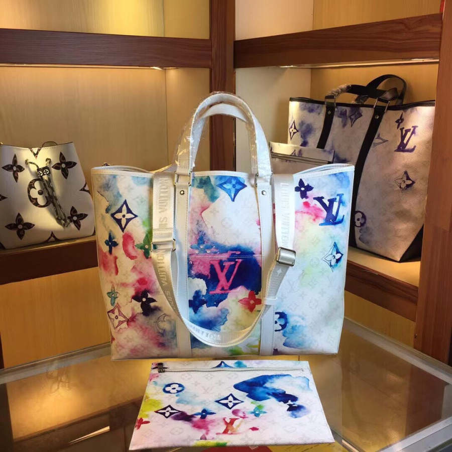 LVルイヴィトンNEWTOTEラージハンドバッグ - 画像 (10)