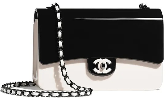 🔥今年のホットトピック! 😍中条あやみが愛用する限定版シャネル2021ミニ黒白アクリルバッグは日本で発売、めったにない購入チャンス!💓 - 画像 (2)