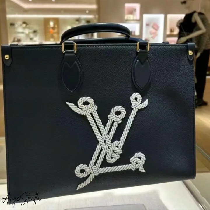 新作24SS【Louis Vuitton】オンザゴー MM トートバック ネイビー M24834 - 画像 (2)