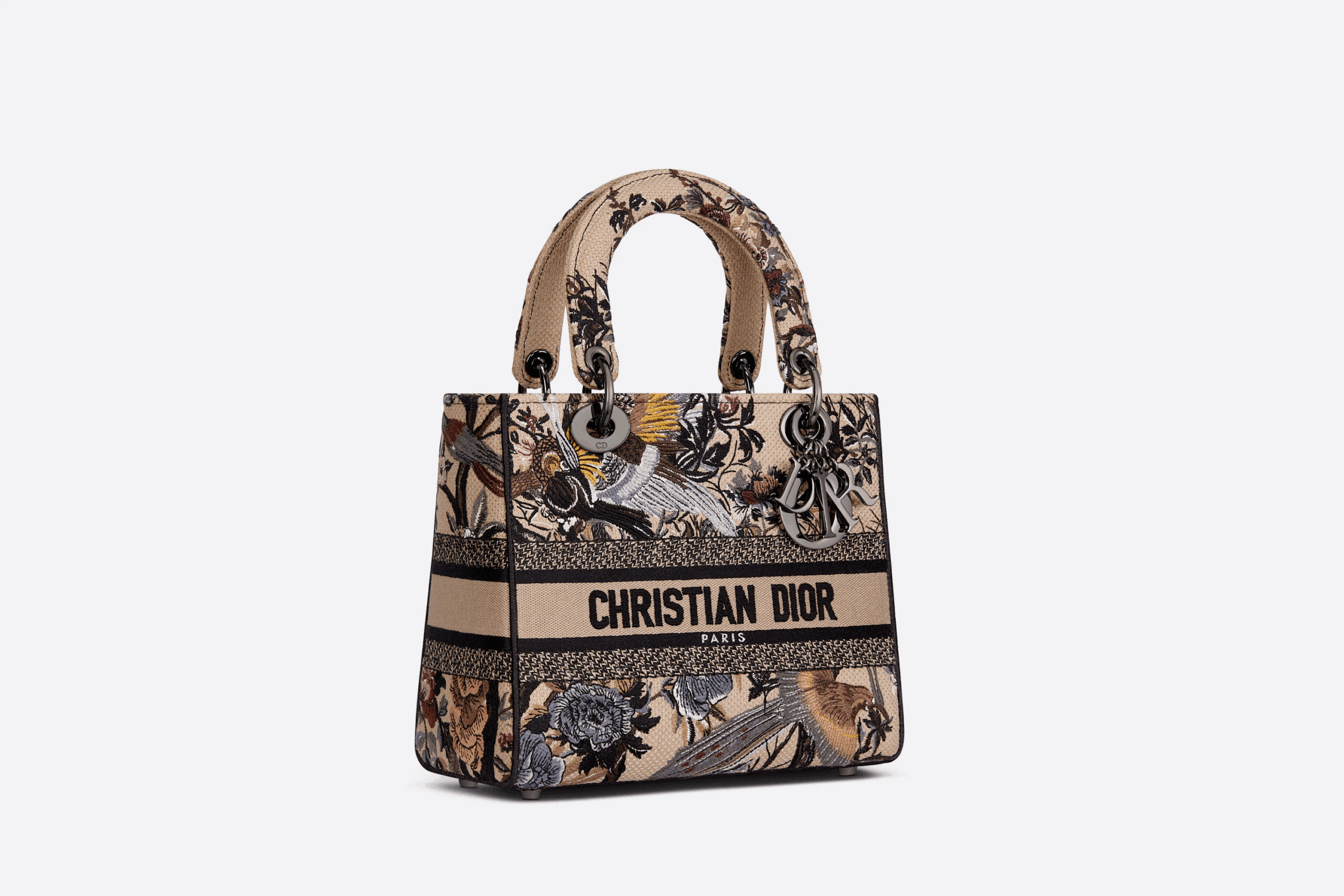LADY D-LITE ミディアムバッグ Dior Jardin d'Hiver エンブロイダリー - 画像 (3)