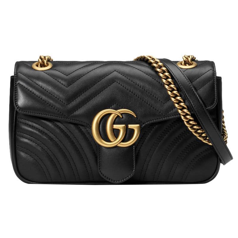 GG(グッチ)〔GGマーモント〕キルティング スモール ショルダーバッグ - 画像 (2)