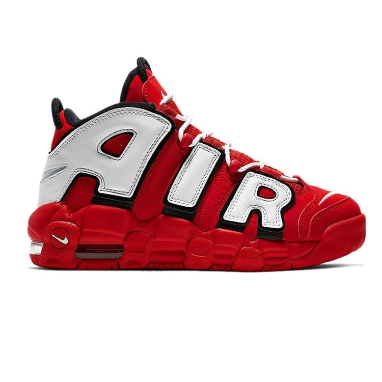 NIKE ナイキ AIR MORE UPTEMPO GS 'HOOP PACK' エア モア アップテンポ キッズモデル "フープ パック" キッズ レディース スニーカー UNIVERSITY RED/BLACK-SUMMIT WHITE-WHITE ユニバーシティレッド/ブラック-サミットホワイト-ホワイト【限定モデル】 - 画像 (5)
