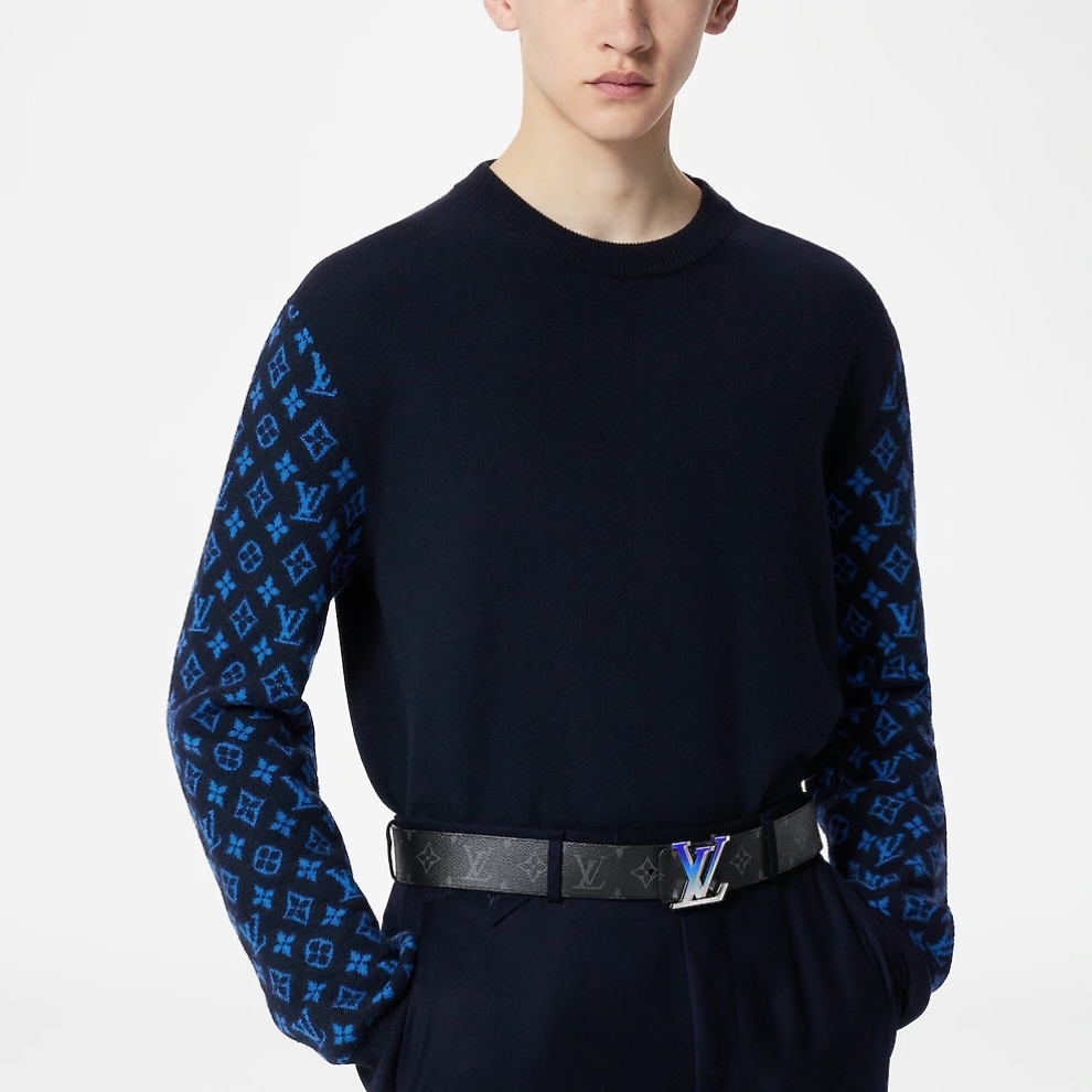 Louis Vuitton サンチュール・LV グリッチ リバーシブル ベルト - 画像 (6)