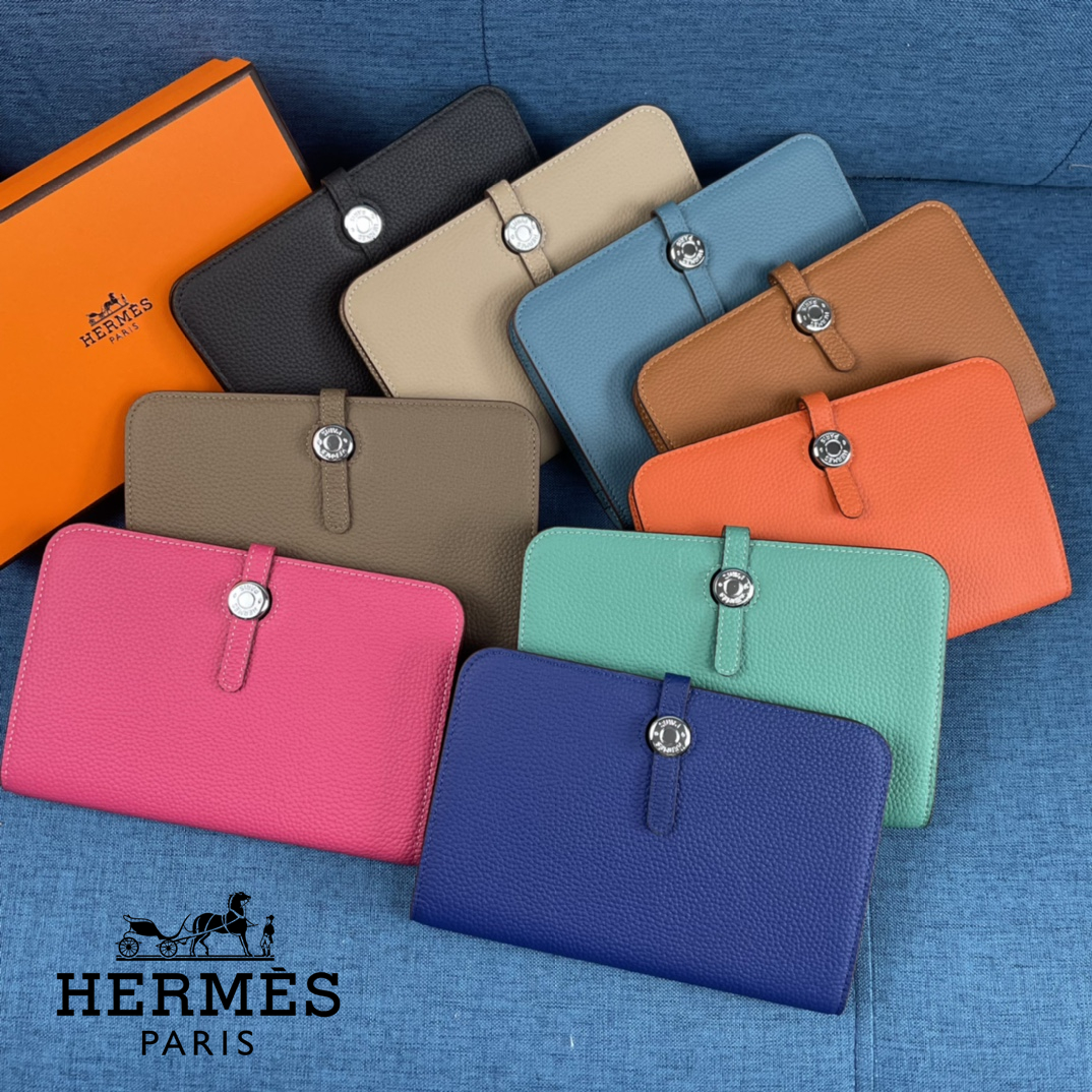 Hermès 財布 6カラー 20x12.5cm