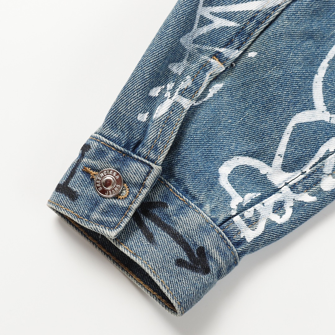 【BALENCIAGA 公式旗艦店】バレンシアガ カウボーイ服 ジャケット着 好評に付き再入荷! - 画像 (7)