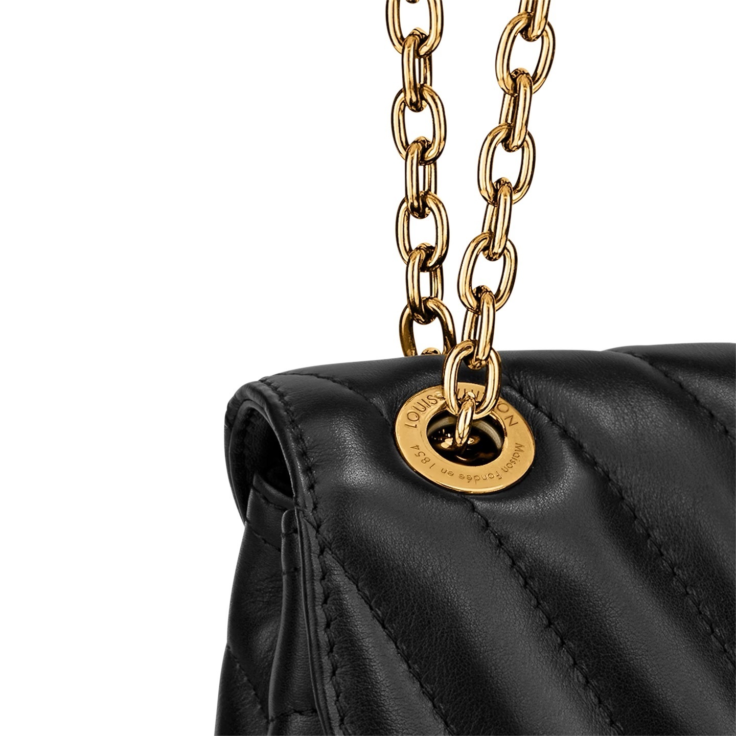 Louis Vuitton 海外限定 New Wave Chain Bag MM バッグ 5色 M58552 M58664 M58550 M58549 M22212 - 画像 (6)