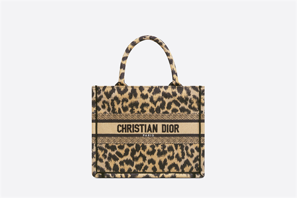 DIOR BOOK TOTE スモールバッグ Mizza エンブロイダリー (26.5 x 21 x 14 cm)
