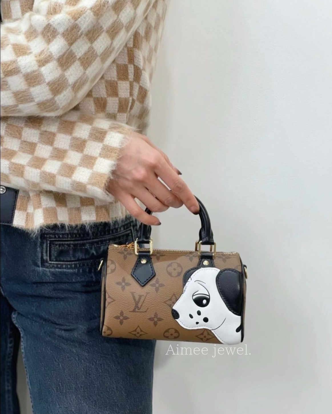 注目のコラボ品【Louis Vuitton】ハンドバッグ ナノ・スピーディ M83688 - 画像 (7)