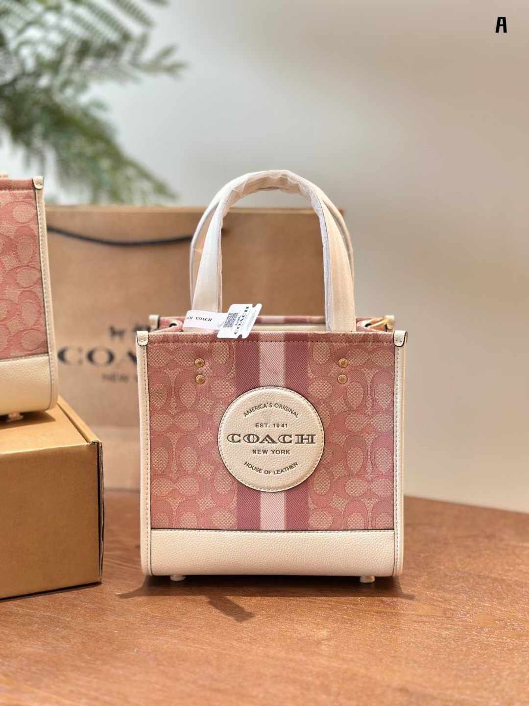 Coach コーチ キャンバス トートバッグ 30*22cm 22*21cm - 画像 (14)