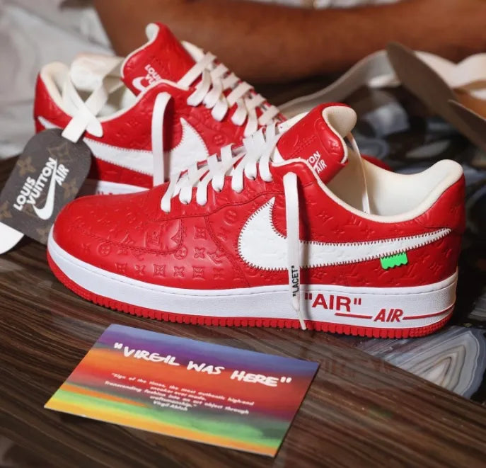 【新商品発売】【今年の新商品】THE LOUIS VUITTON X NIKE AIR FORCE 1【代金引換】七色 - 画像 (11)