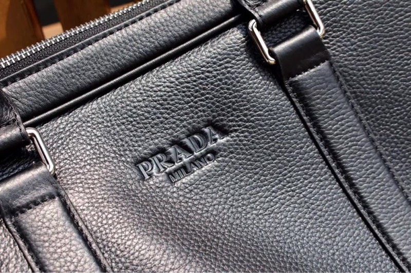 【 PRADA 公式旗艦店】プラダ ブリーフケース 当日出荷 好評に付き再入荷!39*30*6CM - 画像 (3)
