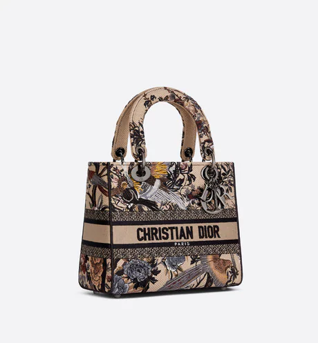 LADY D-LITE ミディアムバッグ Dior Jardin d'Hiver エンブロイダリー - 画像 (2)