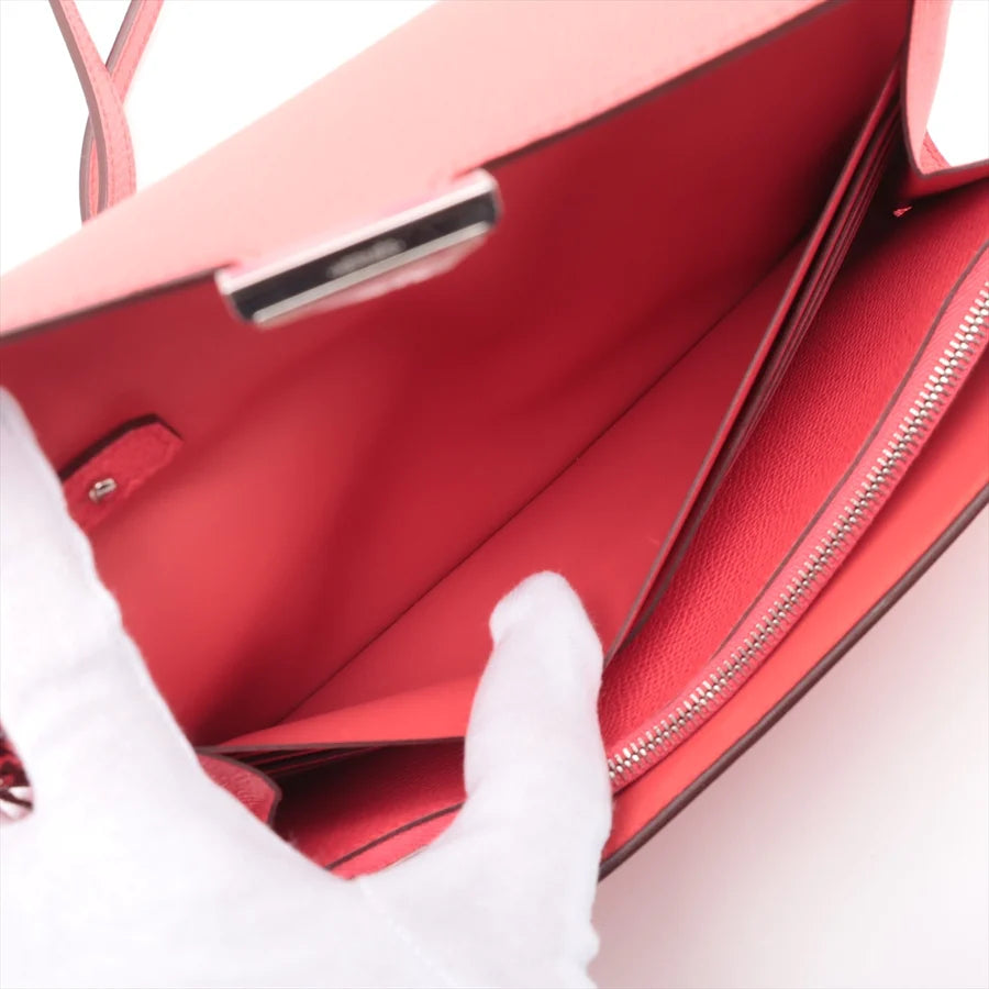 エルメス コンスタンスロング トゥーゴー ヴォーエプソン ブーゲンビリア シルバー金具 - 画像 (6)