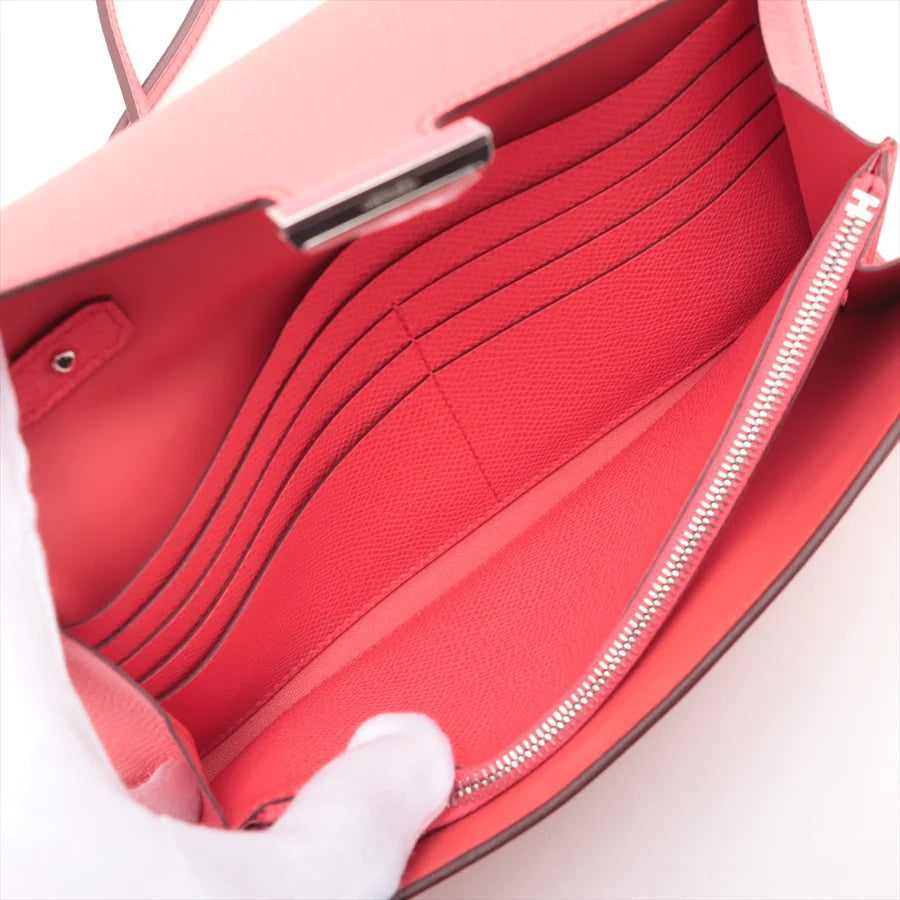 エルメス コンスタンスロング トゥーゴー ヴォーエプソン ブーゲンビリア シルバー金具 - 画像 (5)