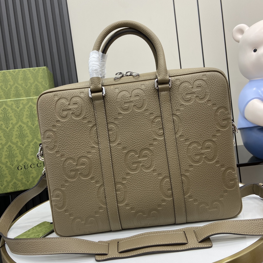 【 Gucci 旗艦店】スーパー ダブルG ブリーフケース - 画像 (10)